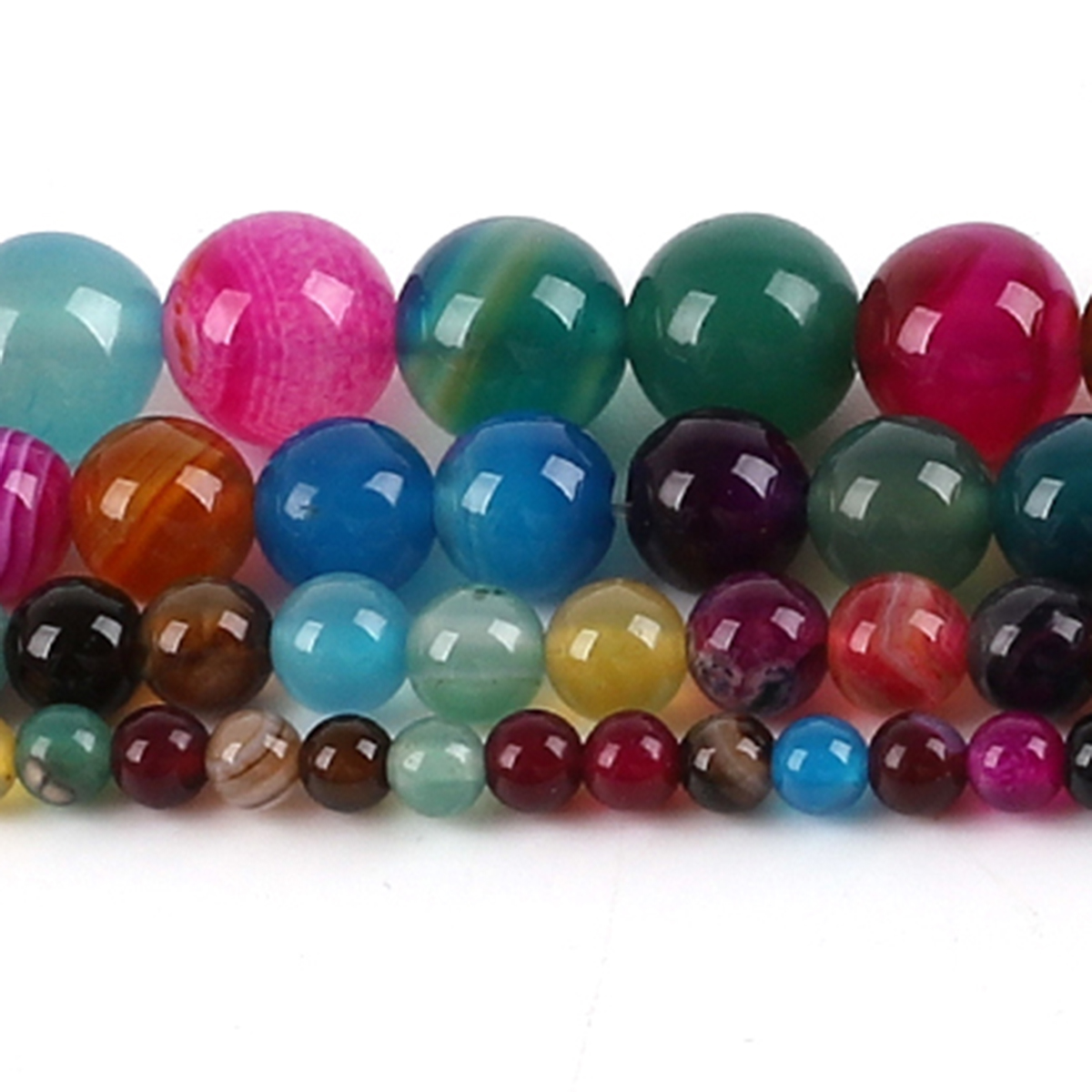 Natural Agate Stone Beads Colo - Jewelry Making Stones recensie en prijs