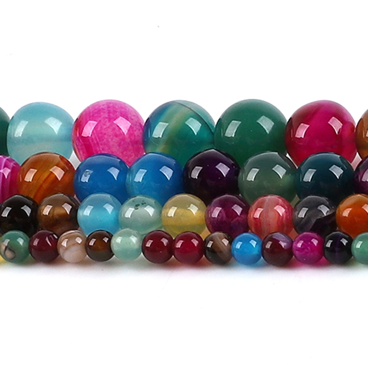 Natural Agate Stone Beads Colo - Jewelry Making Stones recensie en prijs
