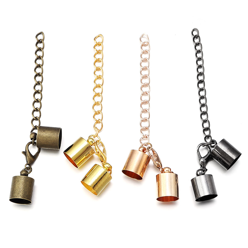 10Sets Leather Cord End Caps W - Jewelry Making Necklaces recensie en prijs