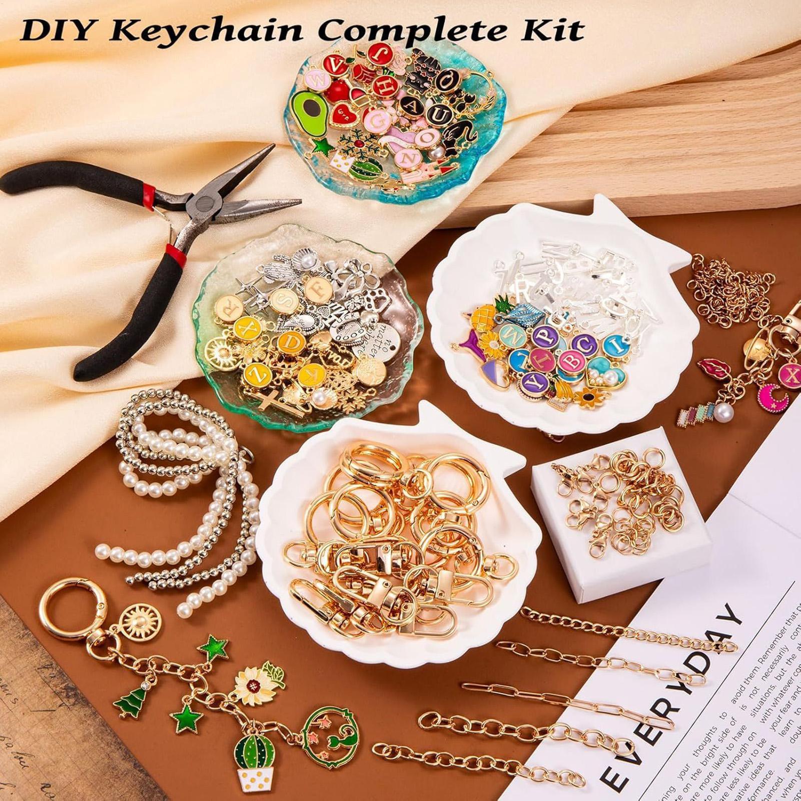 325 Pieces Bag Charm Keychain  - Jewelry Making Party For Adults recensie en prijs