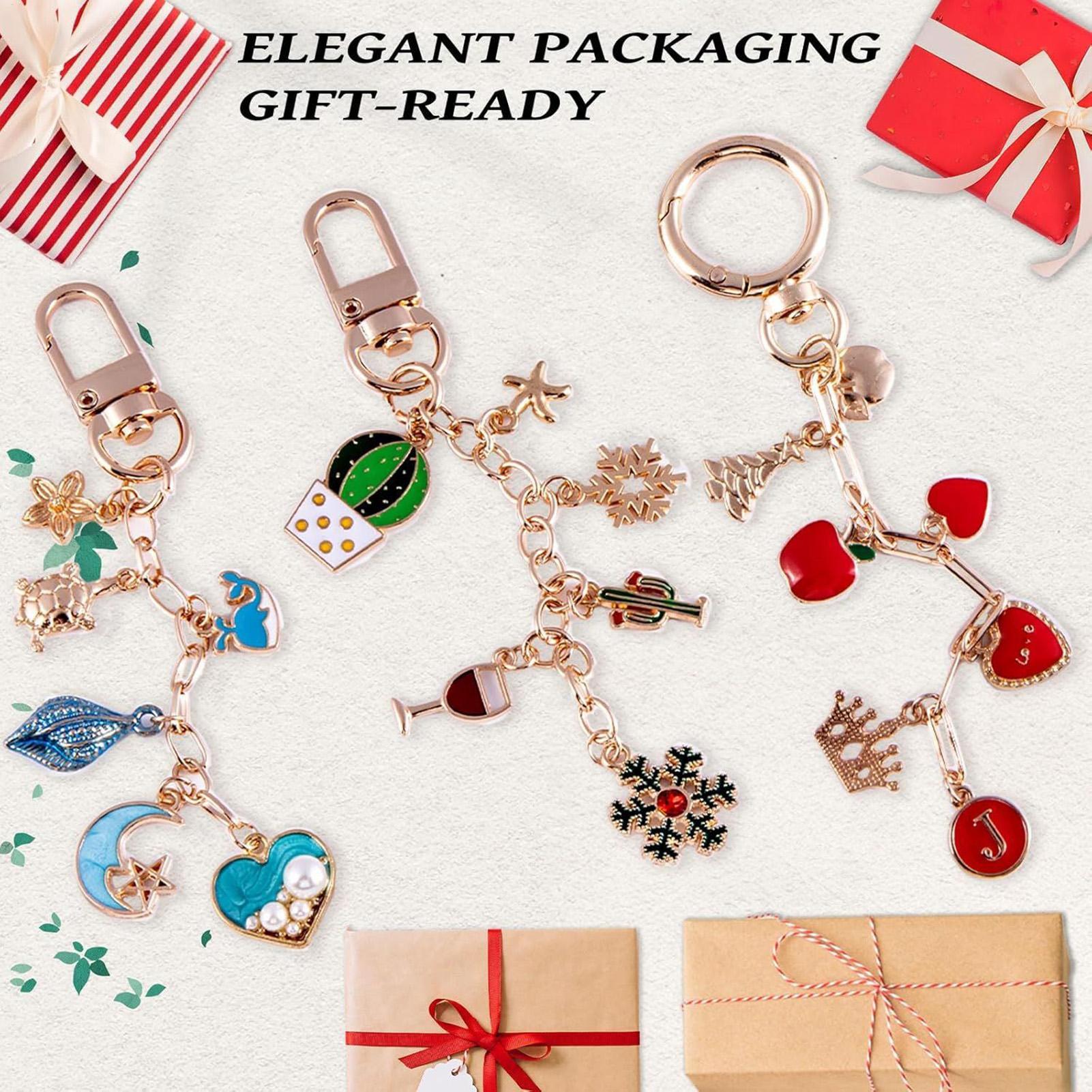 325 Pieces Bag Charm Keychain  - Jewelry Making Party For Adults recensie en prijs