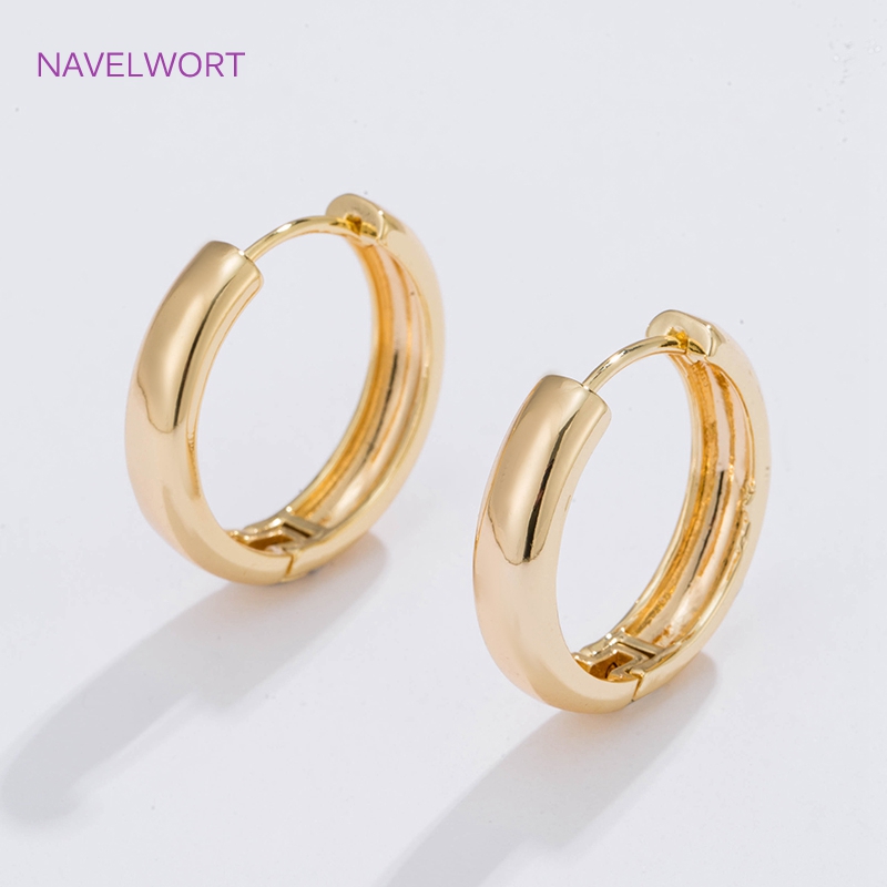 6 Sizes Gold Plated Circle Hoo - Jewelry Making Hoops recensie en prijs