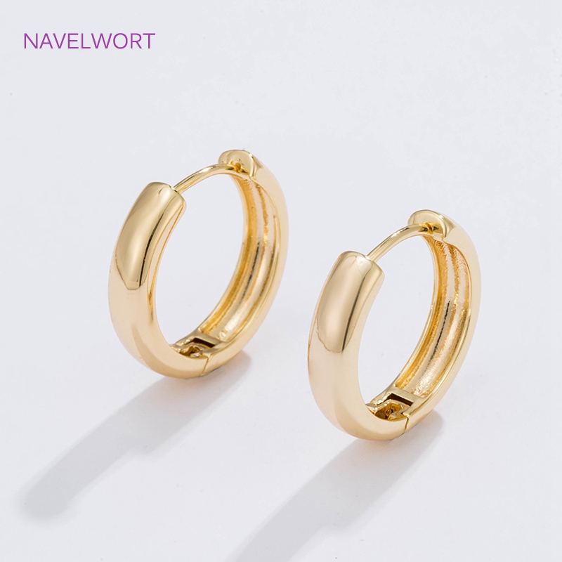 6 Sizes Gold Plated Circle Hoo - Jewelry Making Hoops recensie en prijs