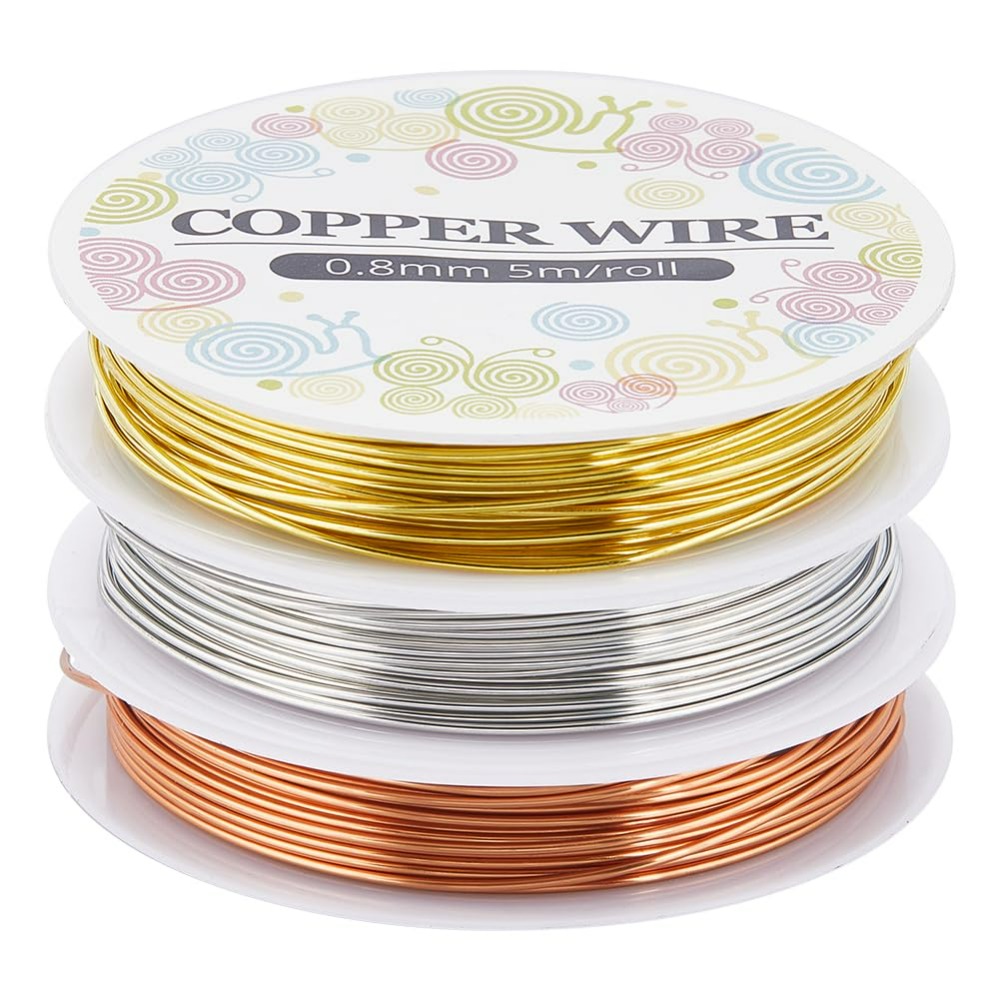 12.8M Copper Jewelry Wire 0.8m - Jewelry Making With Copper Wire recensie en prijs