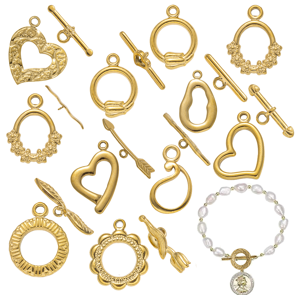 5 Sets Stainless Steel Toggle  - Jewelry Making Hoops recensie en prijs