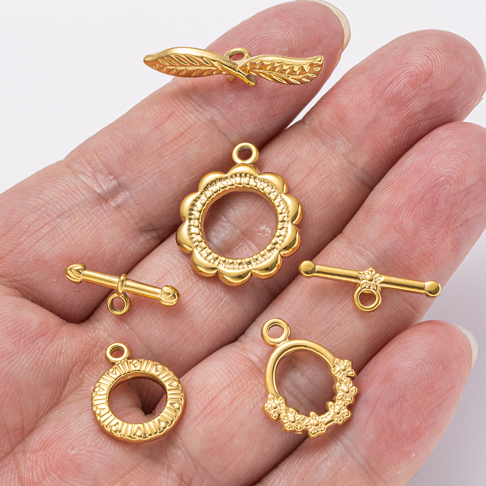 5 Sets Stainless Steel Toggle  - Jewelry Making Hoops recensie en prijs