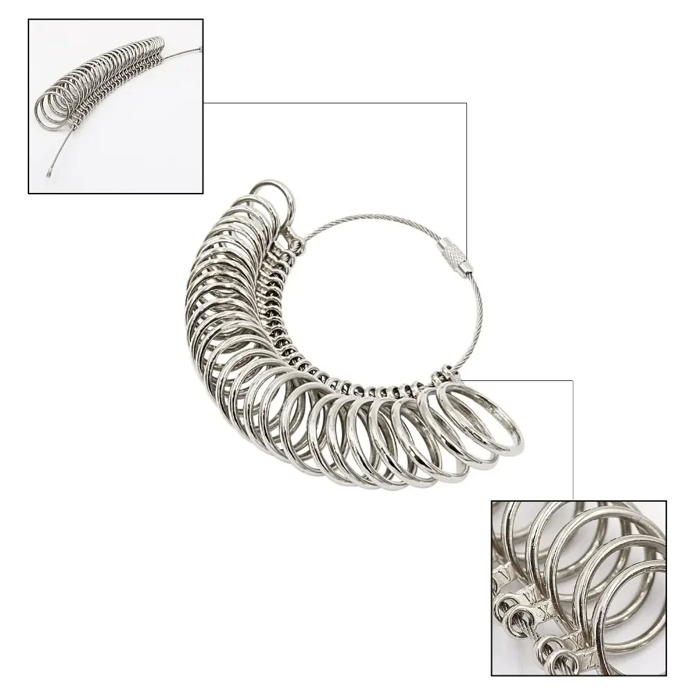 Metal HK/US/JP/UK/EU Ring Size - Jewelry Making Uk recensie en prijs