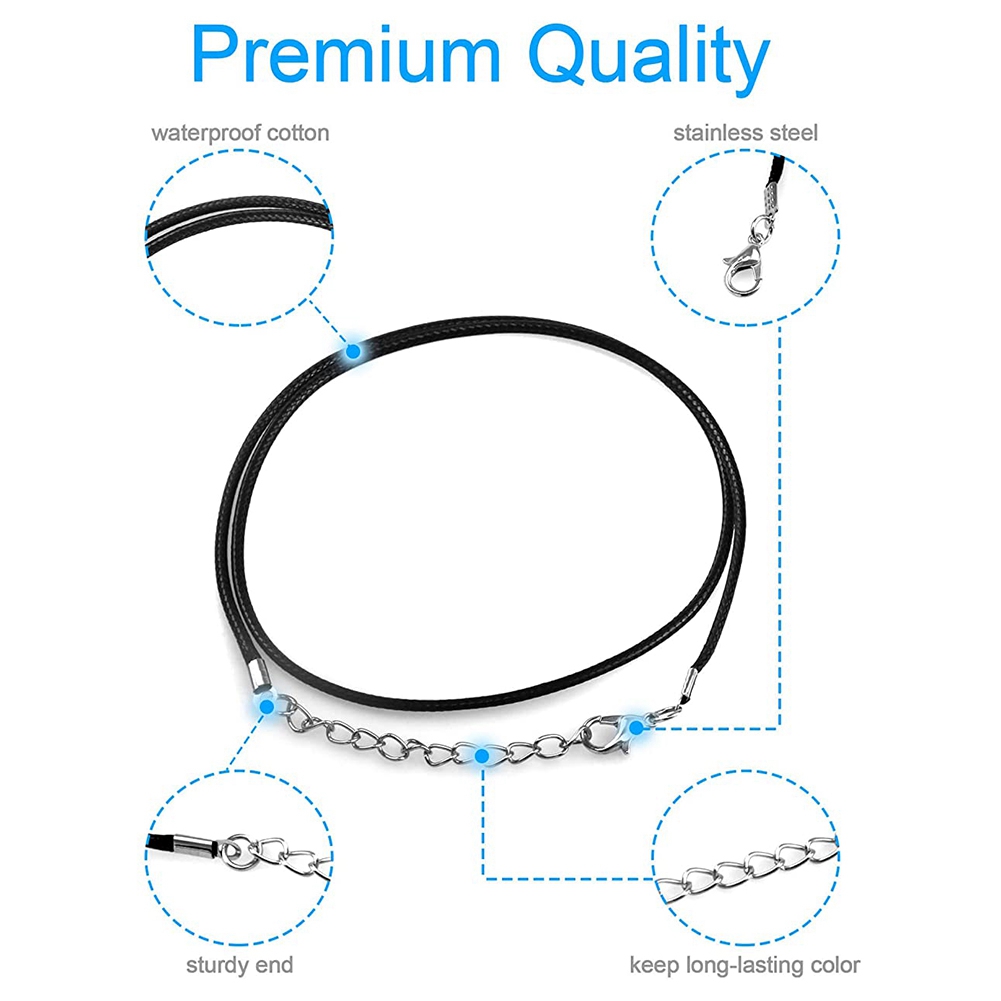 ABQR 24PCS Cord Necklace, 20 i - Jewelry Making Necklaces recensie en prijs