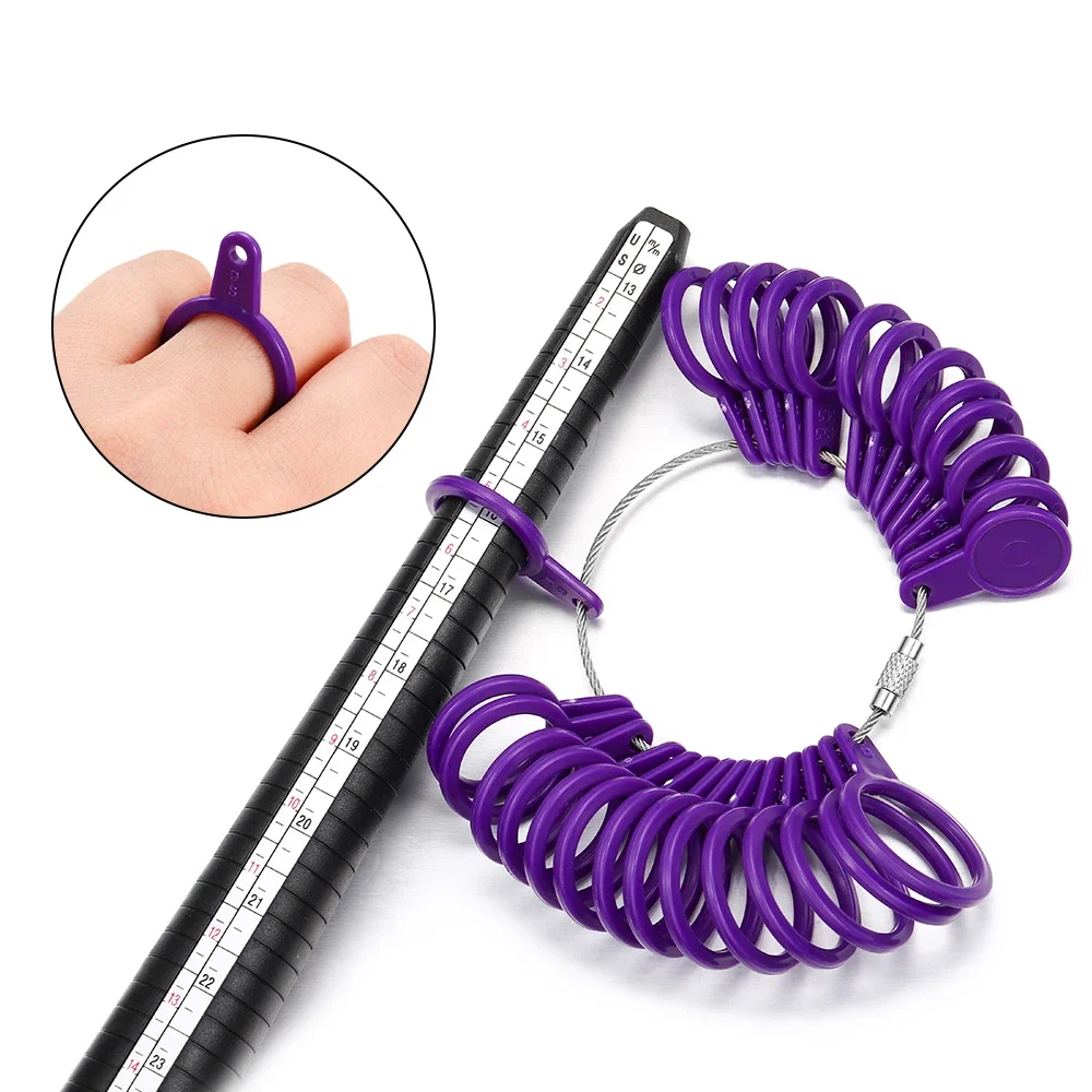 Ring Measuring Tool Plastic Si - Jewelry Making Uk recensie en prijs