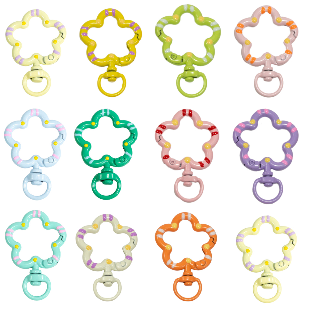 5pcs Flower Metal Lobster Claw - Jewelry Making Hoops recensie en prijs