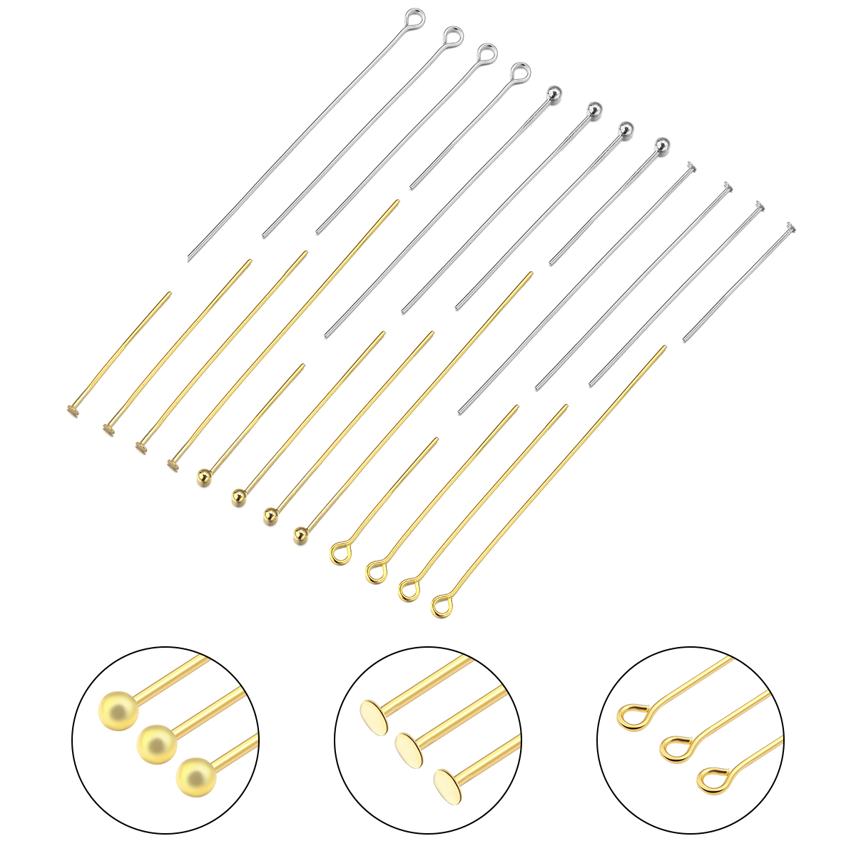 50-100pcs Stainless Steel Flat - Jewelry Making Drill recensie en prijs