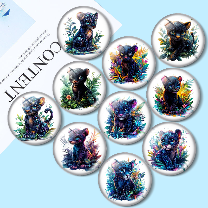 Black Panther Clipart 10pcs Co - Jewelry Making Drawing recensie en prijs