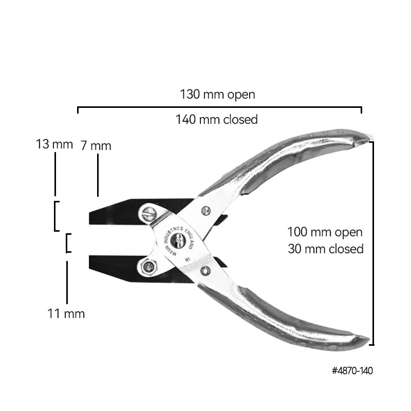 UK MAUN 140mm Smooth Jaws Flat - Jewelry Making Uk recensie en prijs