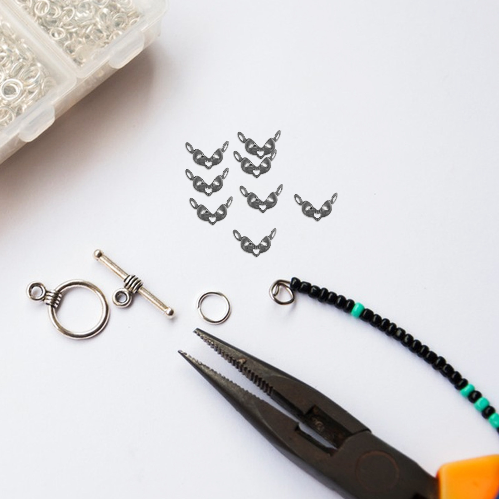 200Pcs Jewelry Crimp Covers Do - Jewelry Making Knots recensie en prijs