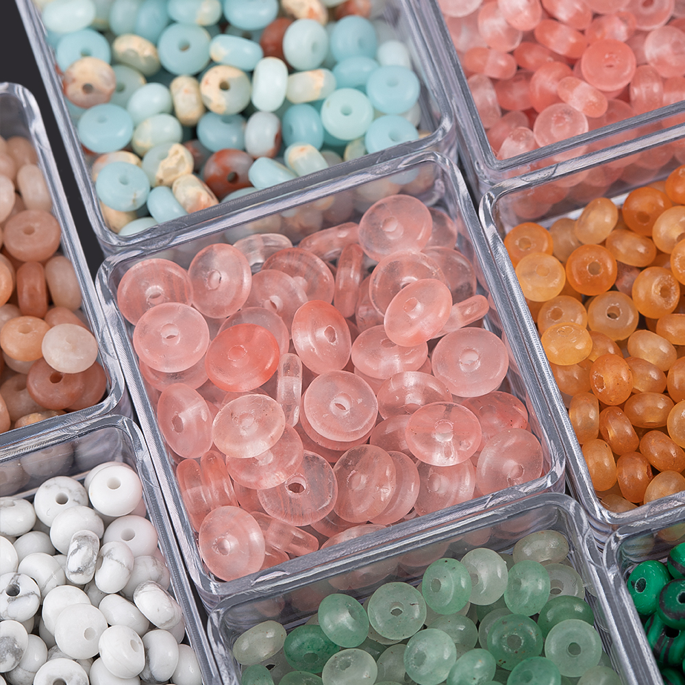 160pcs 4mm Natural Stone Abacu - Jewelry Making Stones recensie en prijs