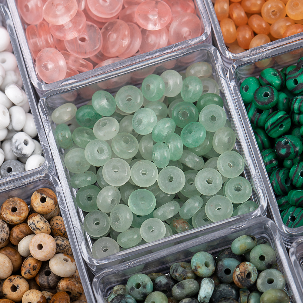 160pcs 4mm Natural Stone Abacu - Jewelry Making Stones recensie en prijs