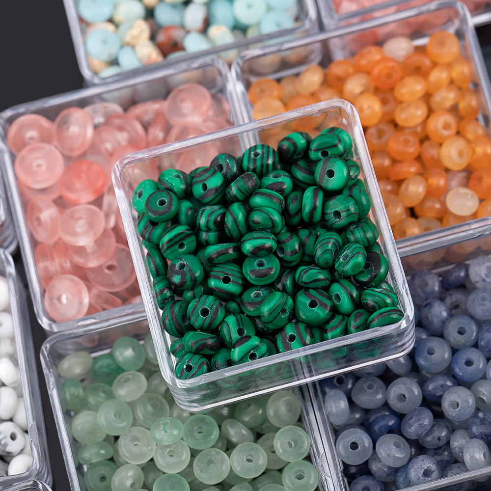 160pcs 4mm Natural Stone Abacu - Jewelry Making Stones recensie en prijs