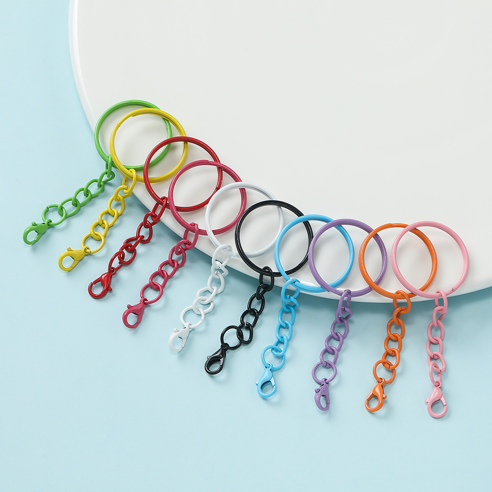 5pcs/Lot 25mm Colored Split Ri - Jewelry Making Hoops recensie en prijs