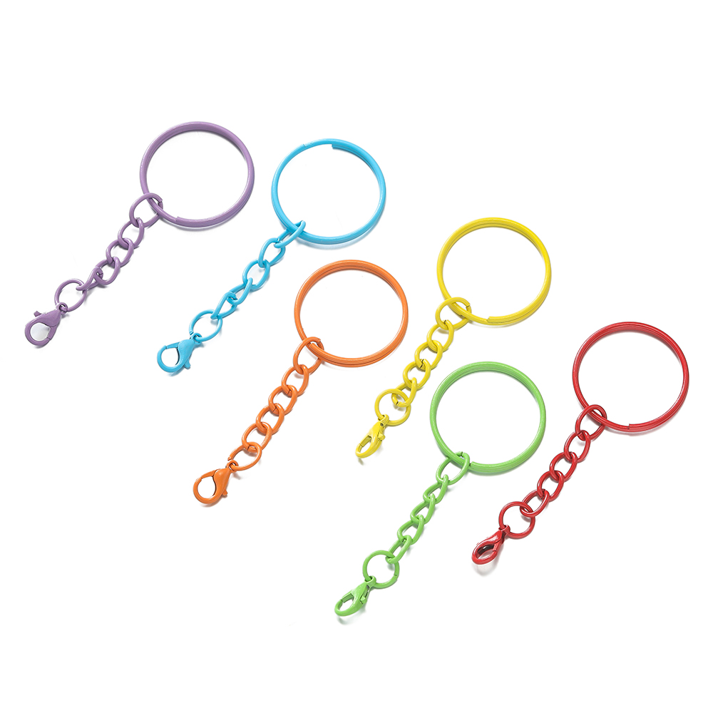 5pcs/Lot 25mm Colored Split Ri - Jewelry Making Hoops recensie en prijs