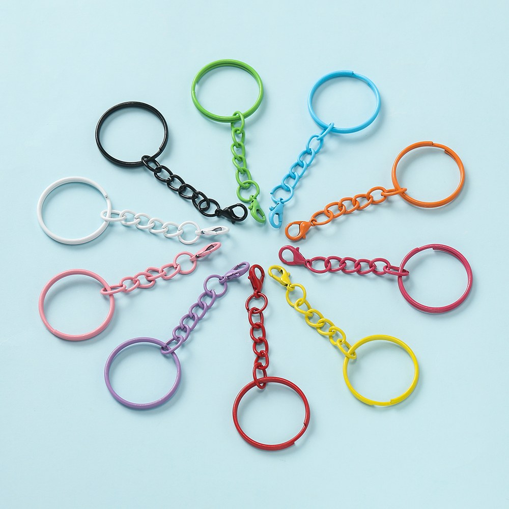 5pcs/Lot 25mm Colored Split Ri - Jewelry Making Hoops recensie en prijs