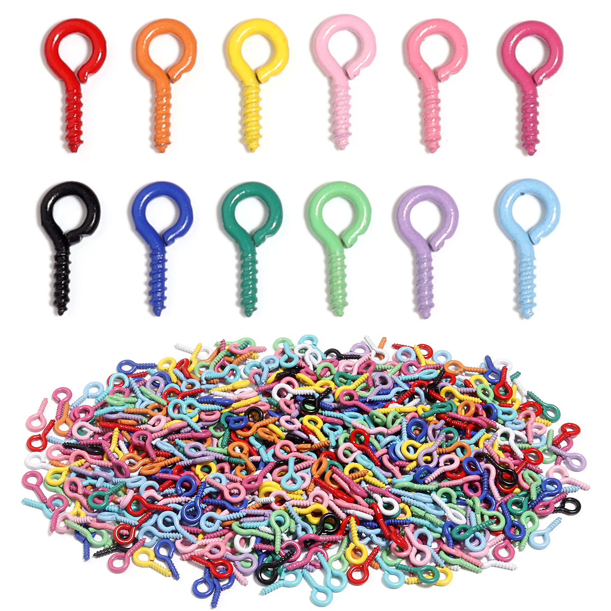 200pcs/lot Colorful Sheep Eye  - Jewelry Making Rivets recensie en prijs