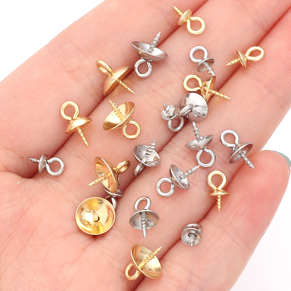 20pcs Stainless Steel Screw Ey - Jewelry Making Drill recensie en prijs