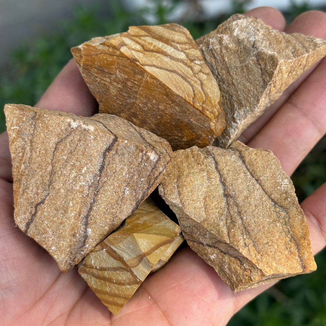 Natural Wood Grain Jasper Roug - Jewelry Making Raw Materials recensie en prijs