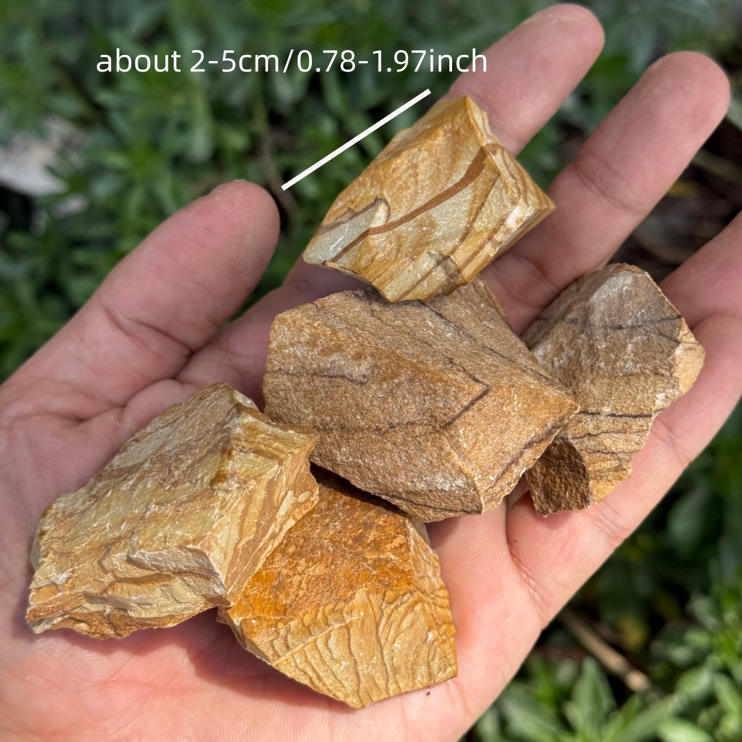 Natural Wood Grain Jasper Roug - Jewelry Making Raw Materials recensie en prijs