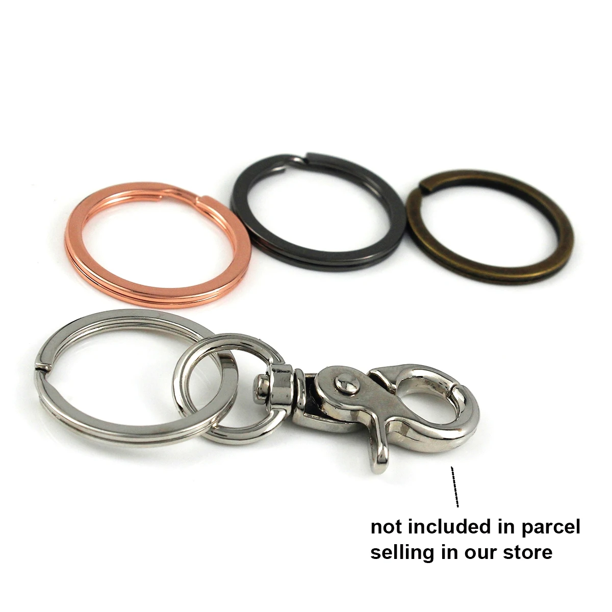 5/10pcs Metal Alloy Key Rings  - Jewelry Making Hoops recensie en prijs