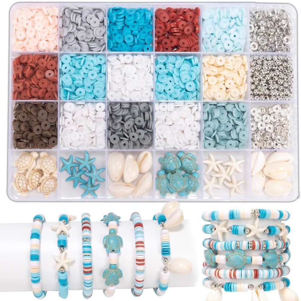 2600pcs/box 24-Grid Ocean Beac - Jewelry Making Party For Adults recensie en prijs