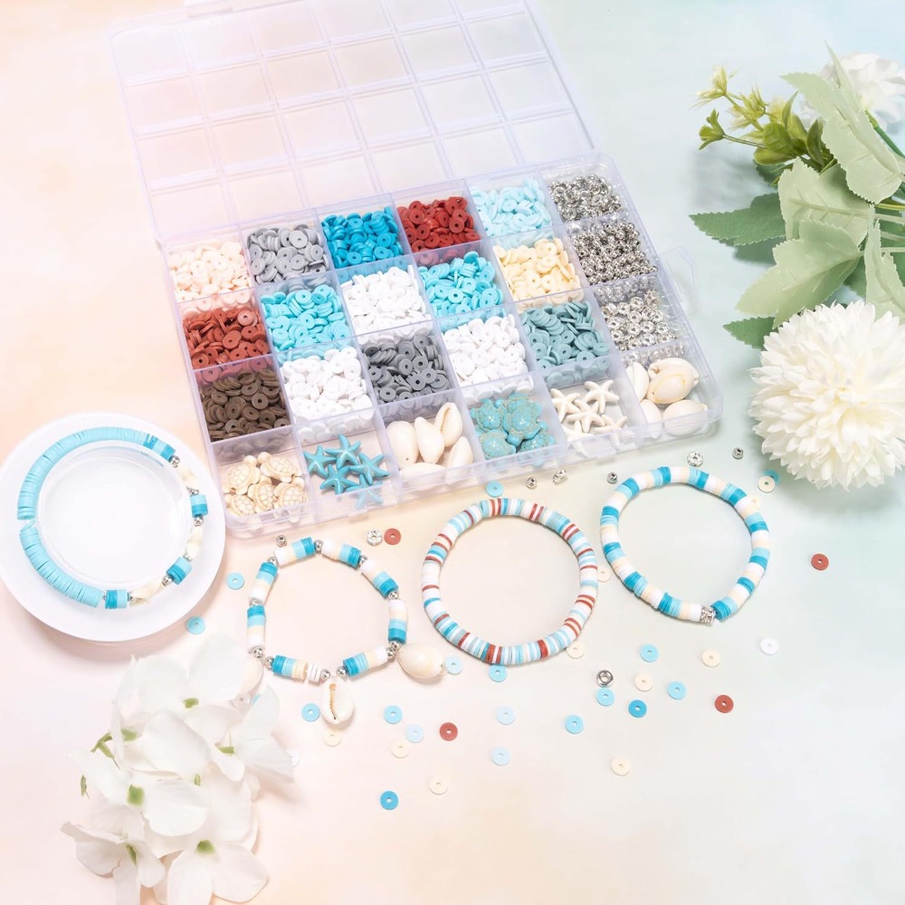 2600pcs/box 24-Grid Ocean Beac - Jewelry Making Party For Adults recensie en prijs