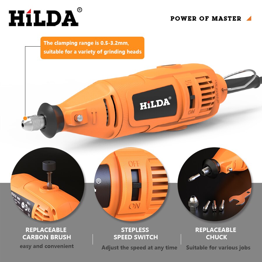 HILDA Electric Drill Grinder E - Jewelry Making Rotary Tool recensie en prijs