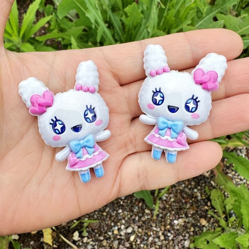 45mm Cartoon Tamagotchi double - Jewelry Making Necklaces recensie en prijs