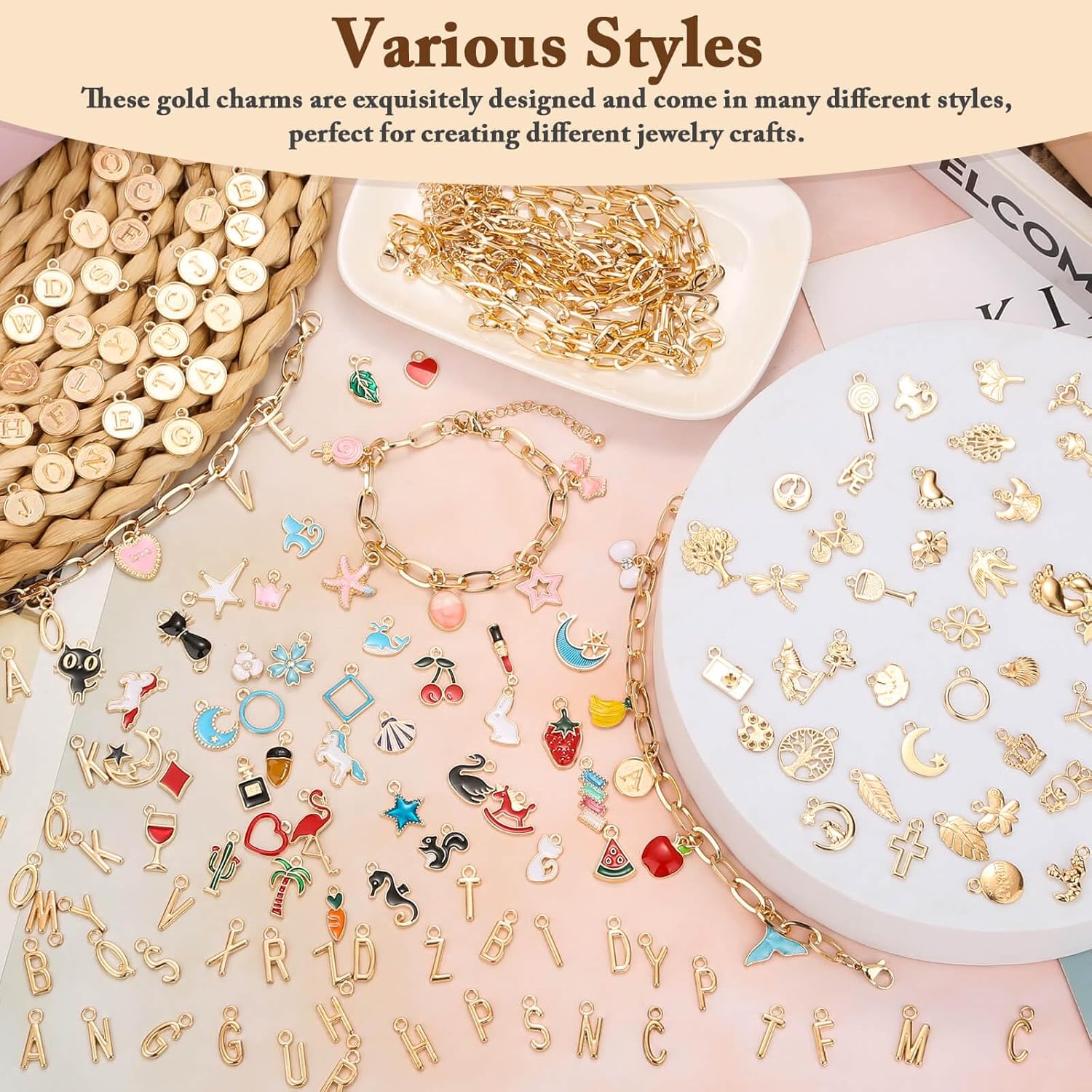 417Pcs Charm Bracelet Making K - Jewelry Making Party For Adults recensie en prijs