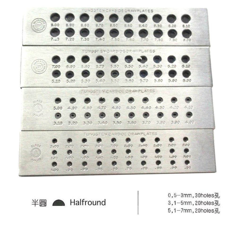 Half Round Tungsten Carbide Dr - Jewelry Making Drawing recensie en prijs