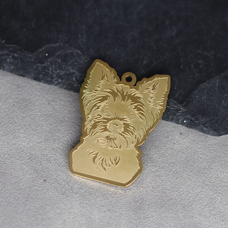 2pcs Yorkshire Terrier Charm F - Jewelry Making Yorkshire recensie en prijs