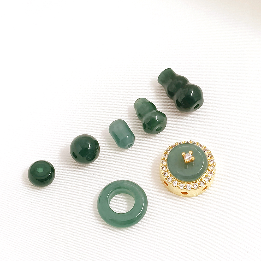 Natural Raw Stone Gourd Circul - Jewelry Making Raw Materials recensie en prijs