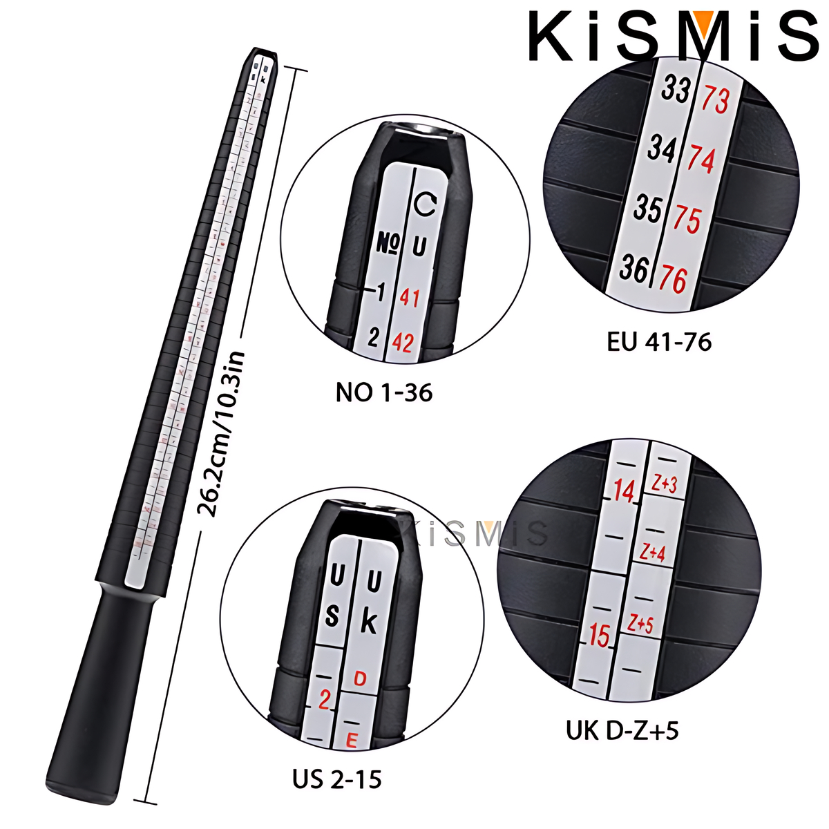 Plastic Ring Sizer Measurement - Jewelry Making Uk recensie en prijs