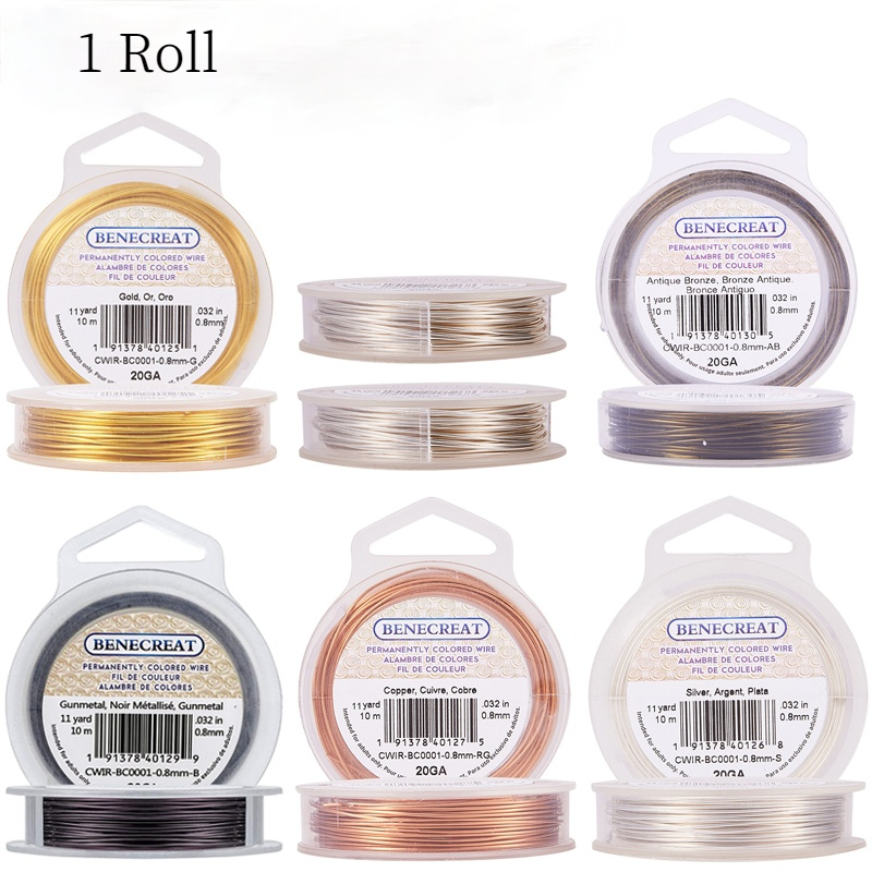 1 Rolls 20-Gauge 0.8mm Tarnish - Jewelry Making With Copper Wire recensie en prijs