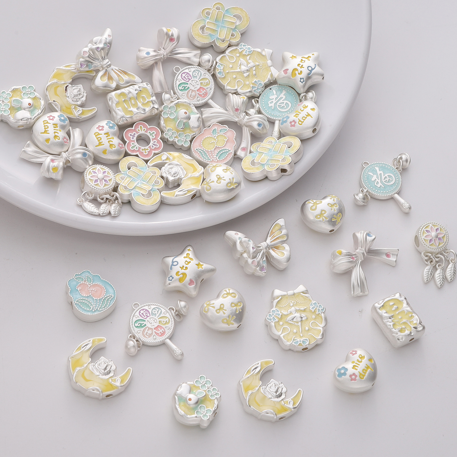 Alloy Moon Charms Beads Pendan - Jewelry Making For Birthday Party recensie en prijs