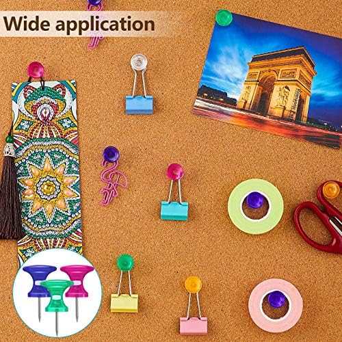 60 Pcs Giant Push Pins with Pl - Head Pin Assorted recensie en prijs