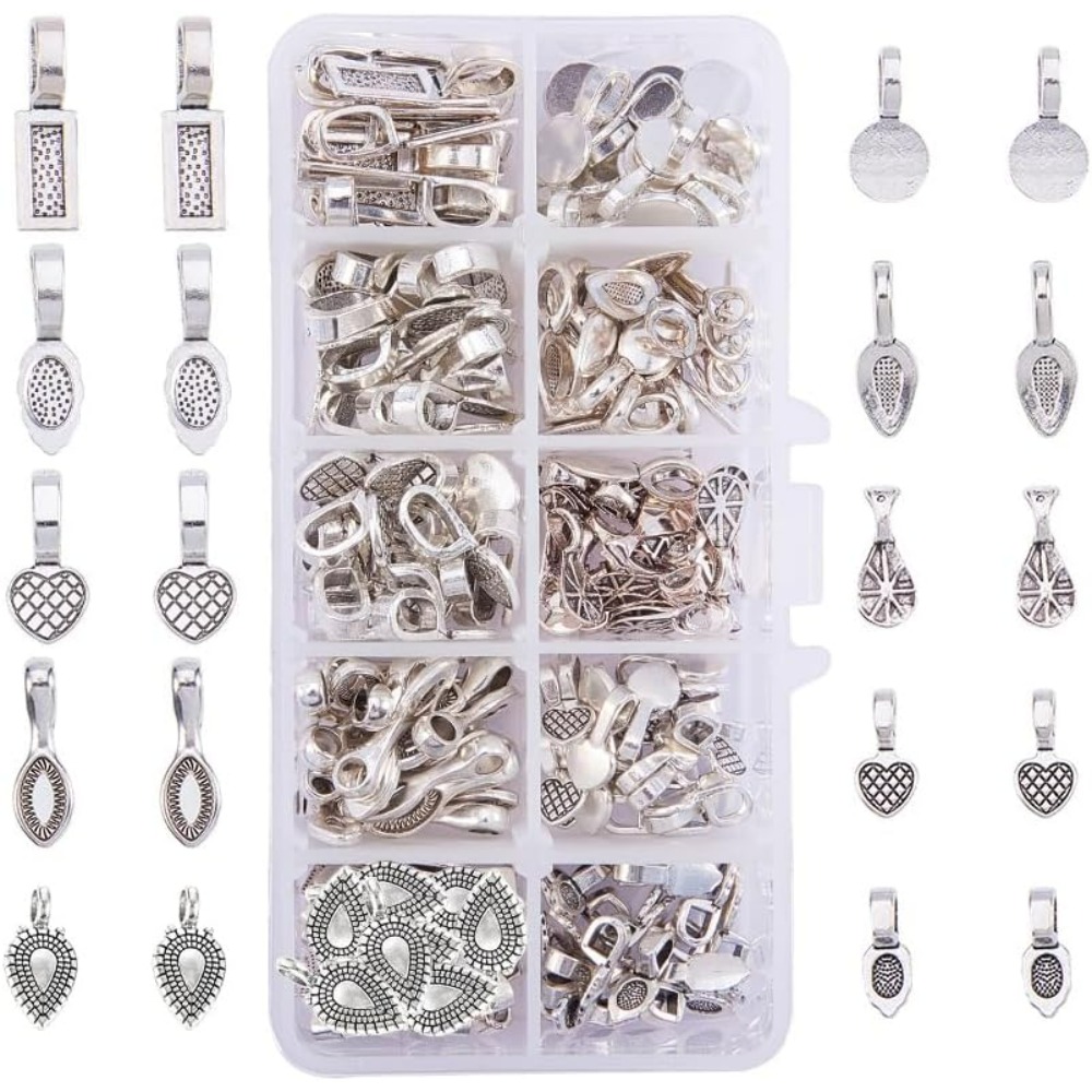 200 Pieces 10 Style Tibetan Si - Jewelry Making Silver recensie en prijs