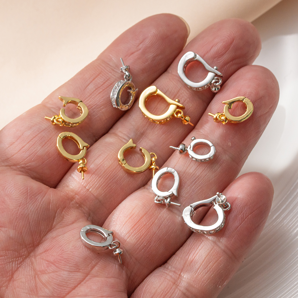2pcs 18K Gold Plated Brass Eye - Jewelry Making Drill recensie en prijs