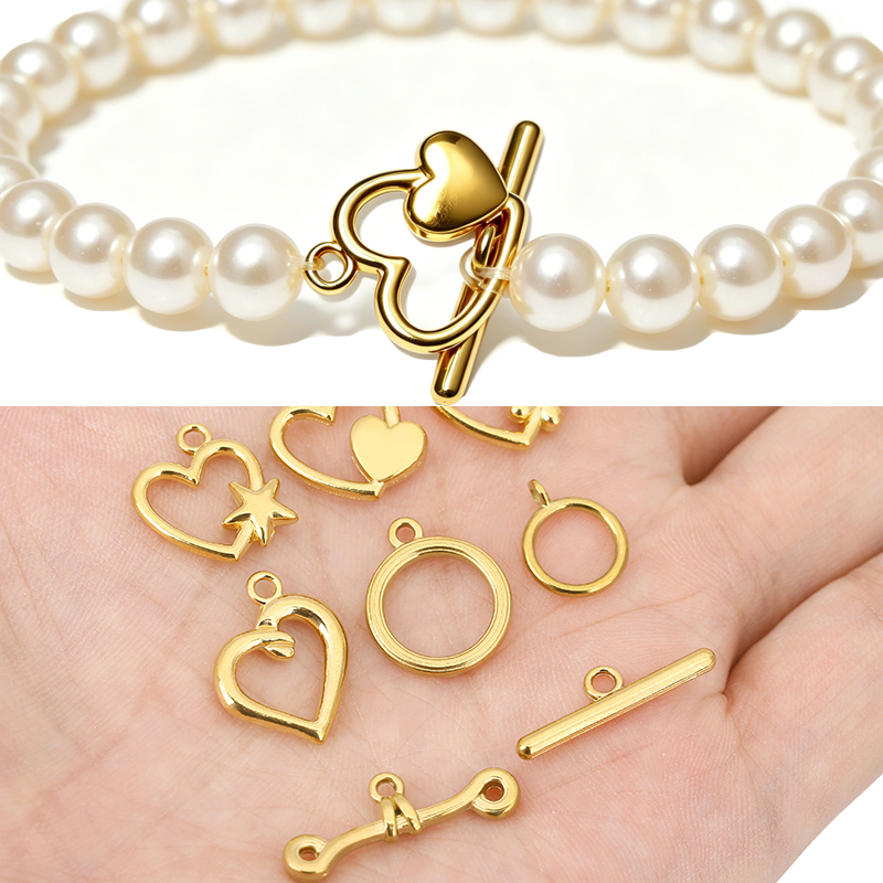 5sets PVD Never Fade Stainless - Jewelry Making Accessories recensie en prijs
