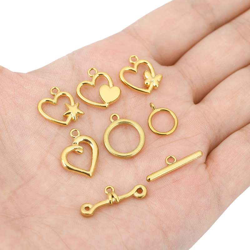 5sets PVD Never Fade Stainless - Jewelry Making Accessories recensie en prijs