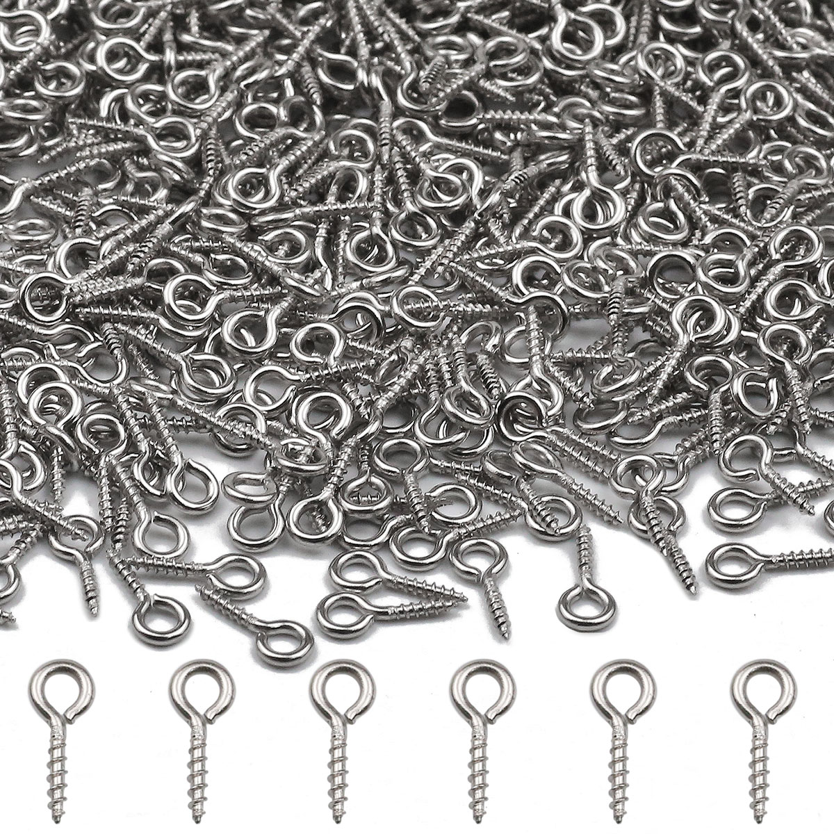 100pcs 4x8/5x10/5x12mm Stainle - Jewelry Making Rivets recensie en prijs