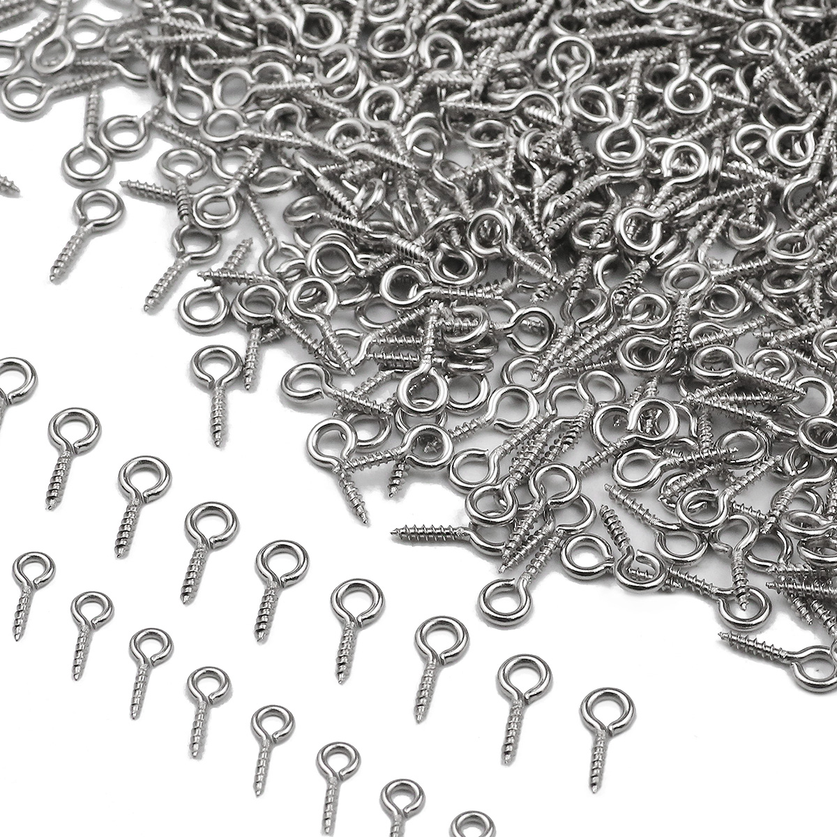 100pcs 4x8/5x10/5x12mm Stainle - Jewelry Making Rivets recensie en prijs