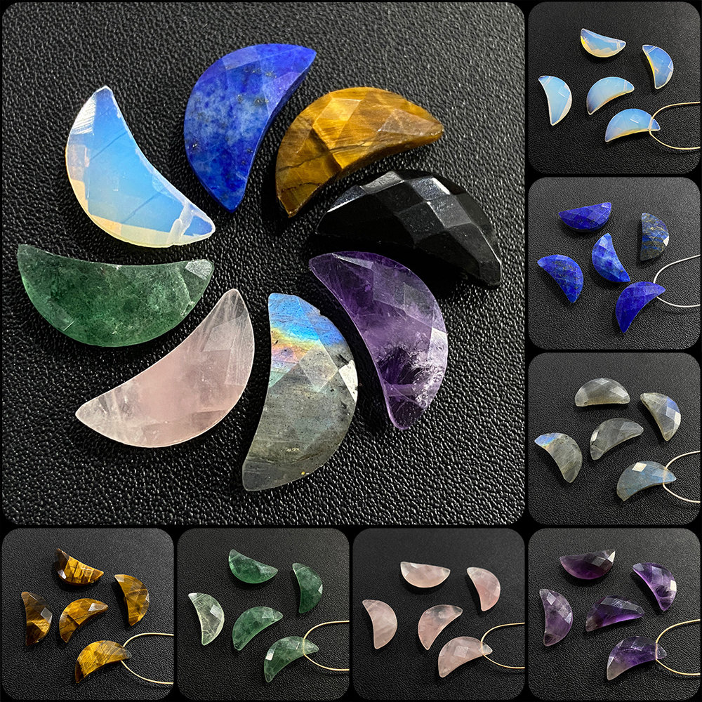 Top Drilled Moon Shape Stone B - Jewelry Making Drill recensie en prijs