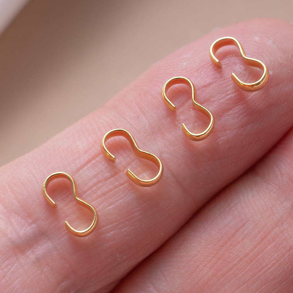 50pcs 18K Gold Plated Brass 8  - Jewelry Making Knots recensie en prijs