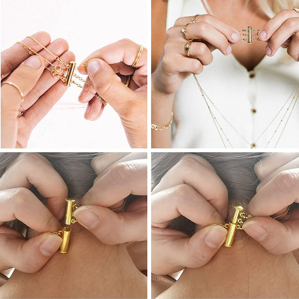 2pcs Multi Strand Necklace Lay - Jewelry Making Necklaces recensie en prijs